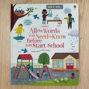 Usborne Books - All the Words You Need to Know Before You Start School